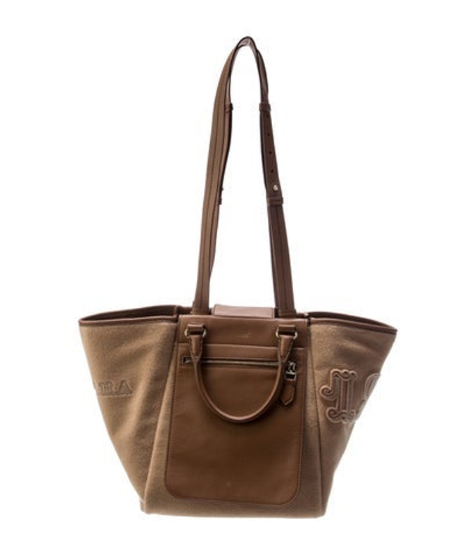 Max Mara Mara Wool Shoulder Bag