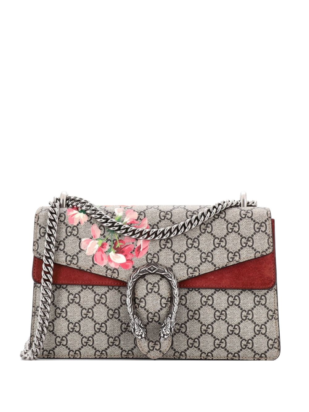 Dionysus Bag Blooms Print GG Coated Canvas Small shoulder bag