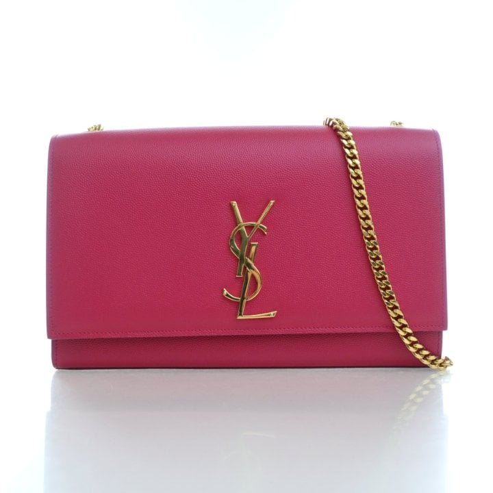 Saint Laurent Medium Calfskin Kate Chain Bag