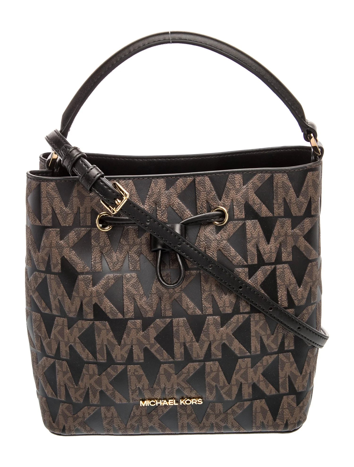Michael Kors Leather Bucket Bag