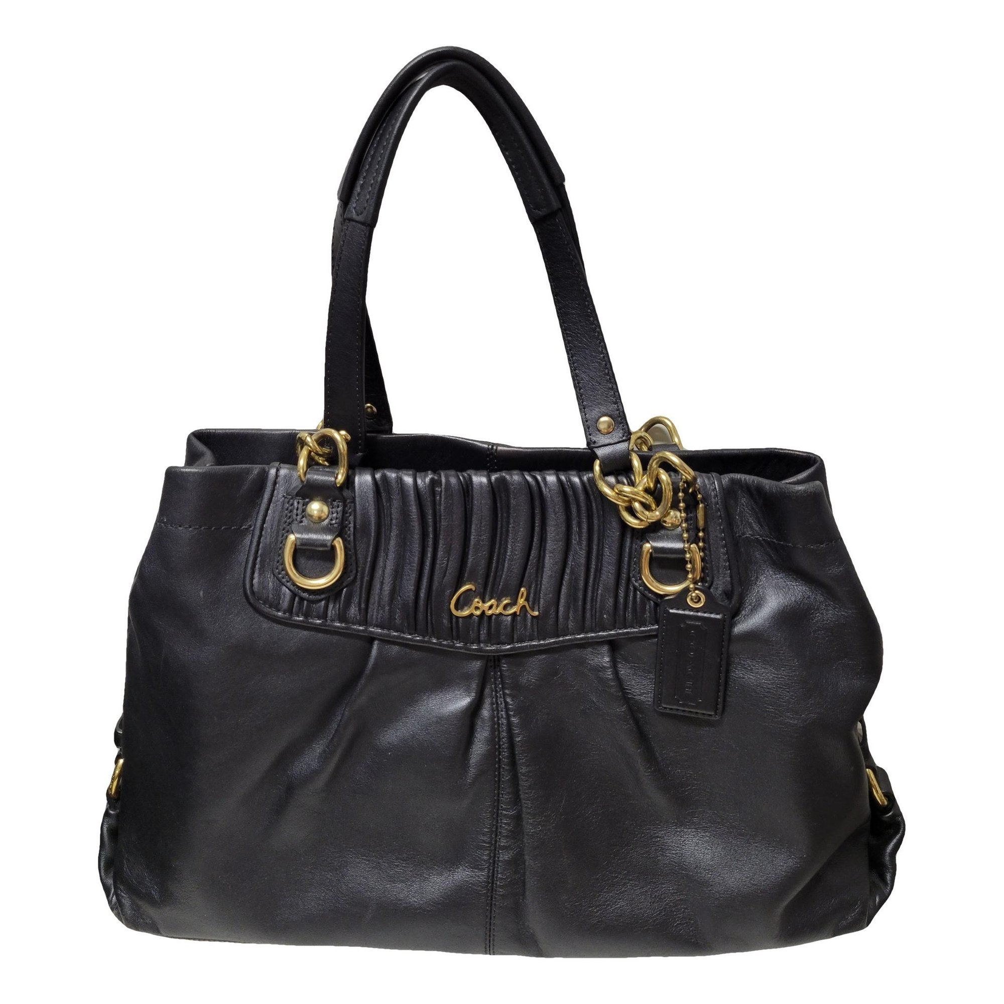 Leather handbag