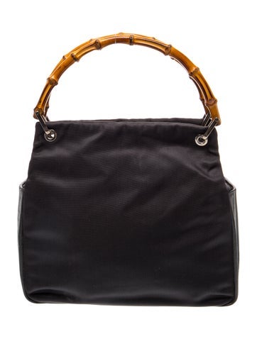 Bamboo Top Handle Bag