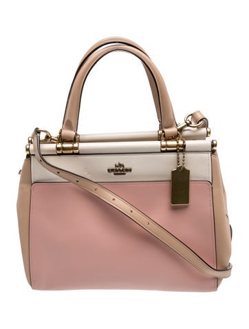 Coach Leather Shoulder Bag
