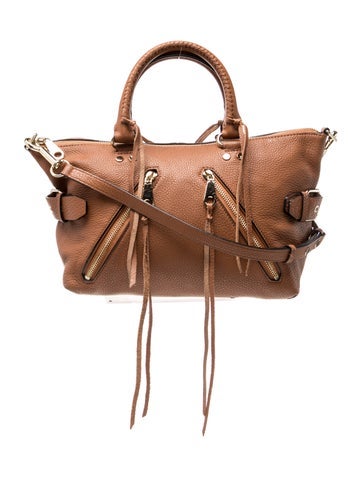 Leather Top Handle Bag