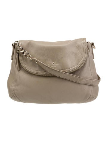 Kate Spade Leather Chain-Link Shoulder Bag