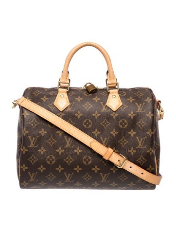 LV Monogram Speedy Bandouliere 30