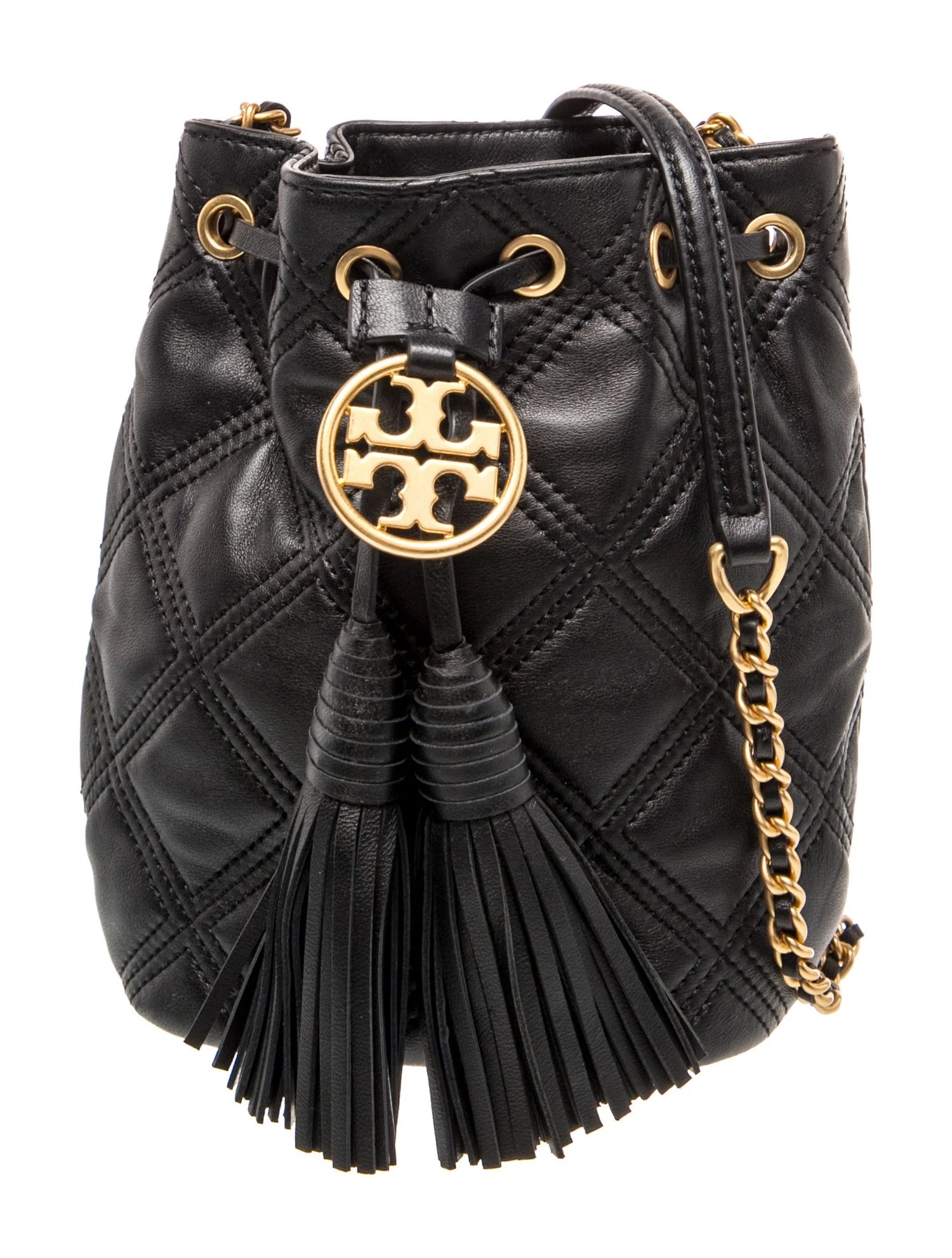 Leather Bucket Bag