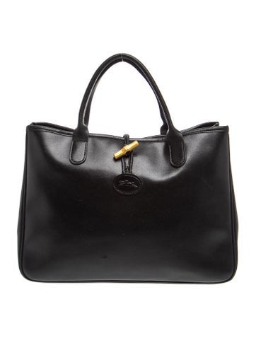 Leather Top Handle Bag