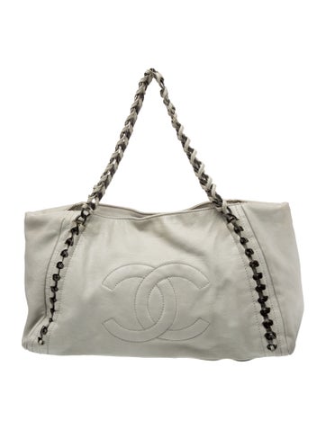 E/W Modern Chain Tote