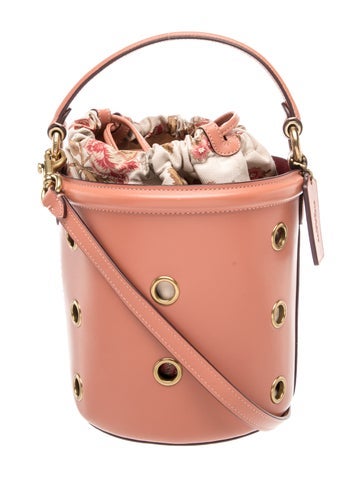 Leather Bucket Bag