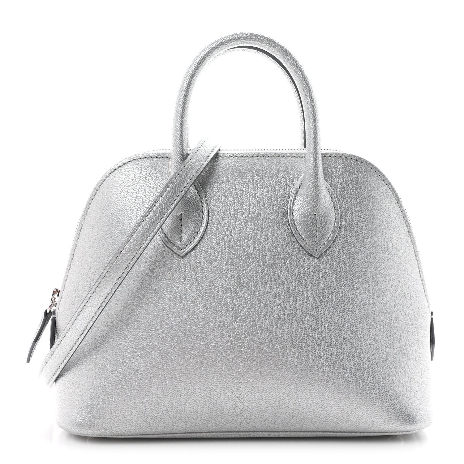 Hermes Metallic Chevre Chamkilight Mini 1923 Bolide Argent