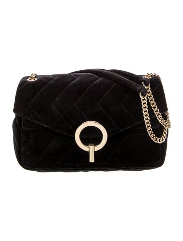 Velvet Shoulder Bag