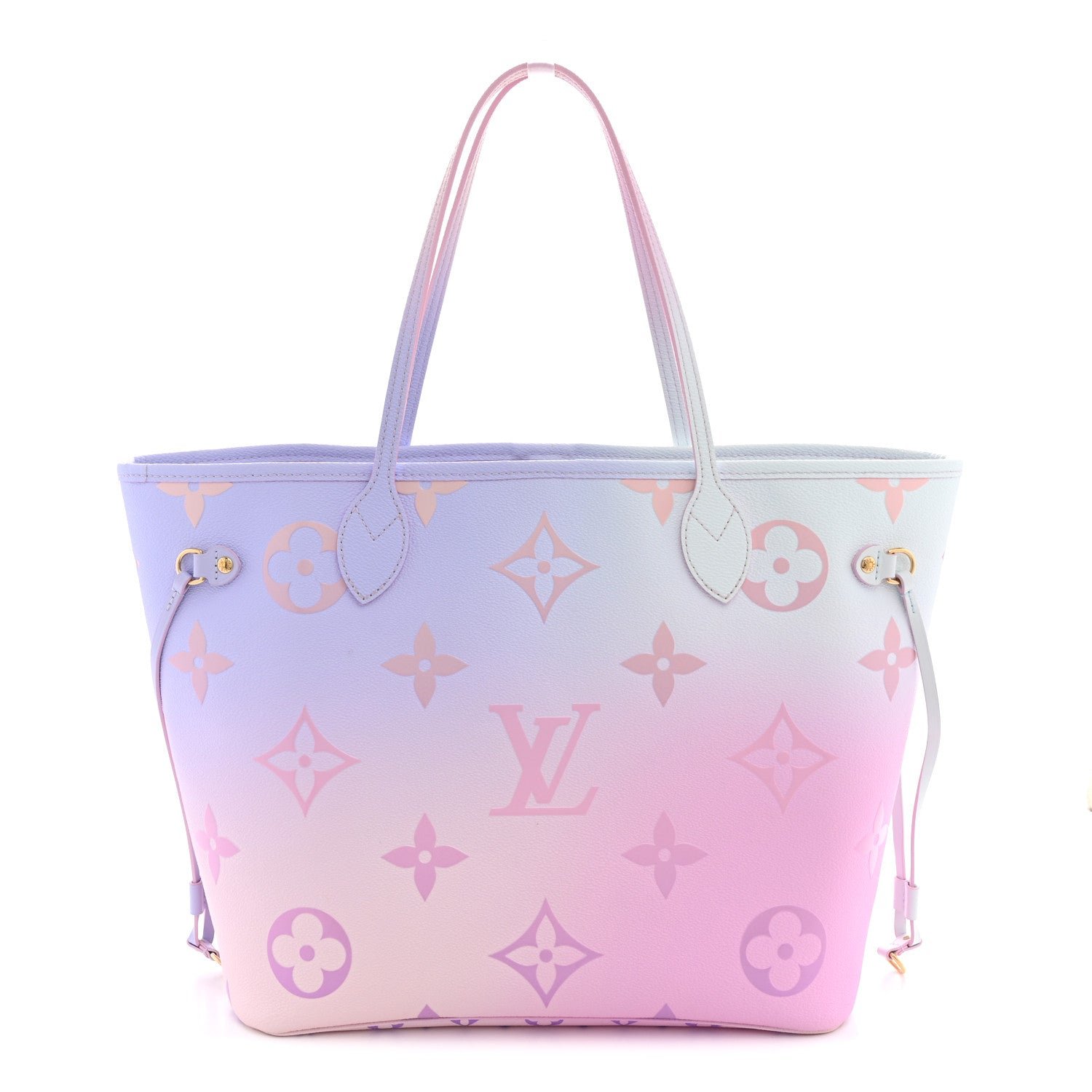 Louis Vuitton Monogram Giant Spring In The City Neverfull MM Sunrise Pastel