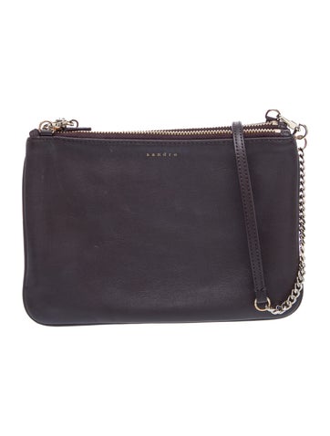 Sandro Leather Minaudière
