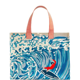 Hermes Hermès Wave Beach Tote Bag
