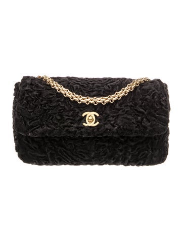 Persian Lamb Flap Bag