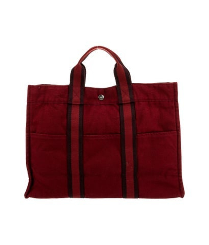 Hermes Toile Fourre Tout Mm