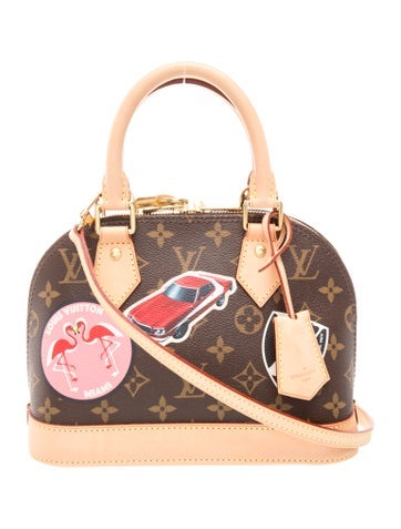 LV Monogram World Tour Alma BB