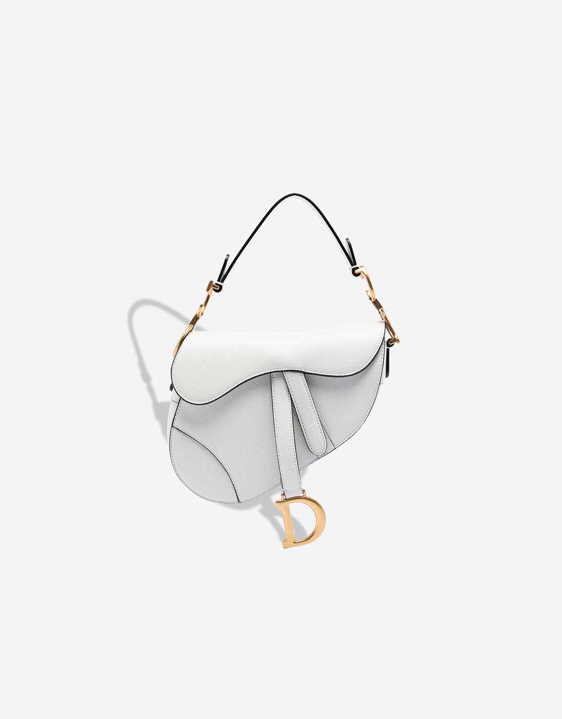 
		Saddle Mini Calf White    