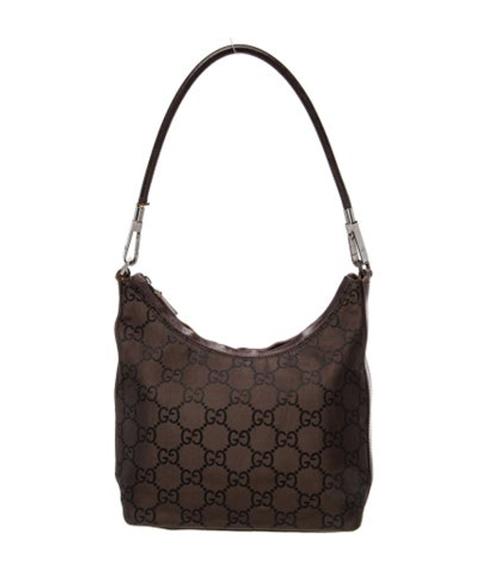 Gucci Gg Canvas Shoulder Bag Vintage