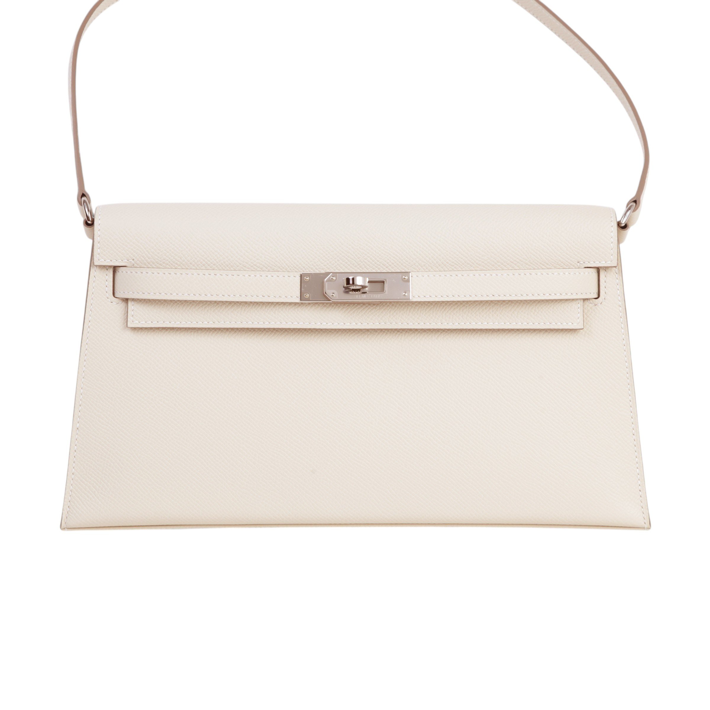 Hermes Excellent ( Rank SA ) HERMÈS Kelly Elan Craie (10) Epsom Palladium hardware K (2025)