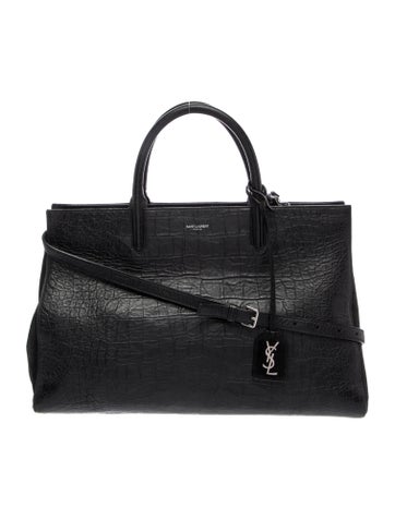 Embossed Leather Rive Gauche