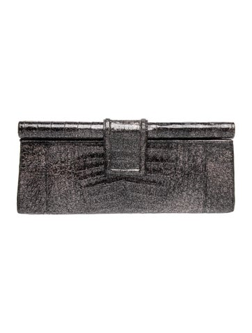 Nancy Gonzalez Leather Clutch