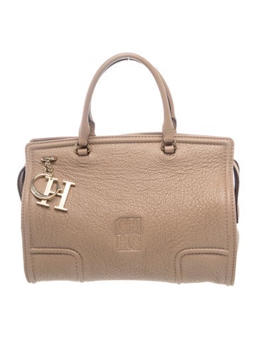 Leather Top Handle Bag