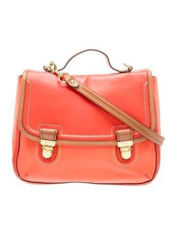 Leather Top Handle Bag