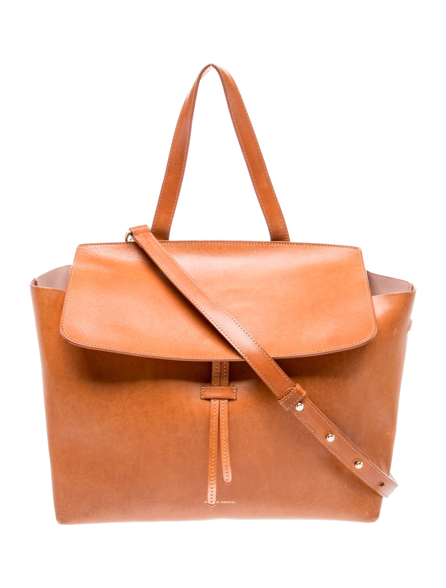 Mansur Gavriel Leather Shoulder Bag