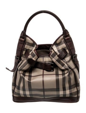 Smoked Check Shoulder Bag