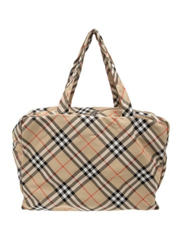 Vintage Check Weekender Bag w/ Tags