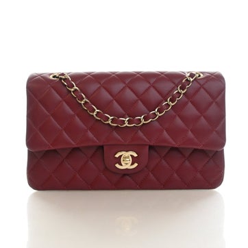 Lambskin Classic Double Flap Bag Medium