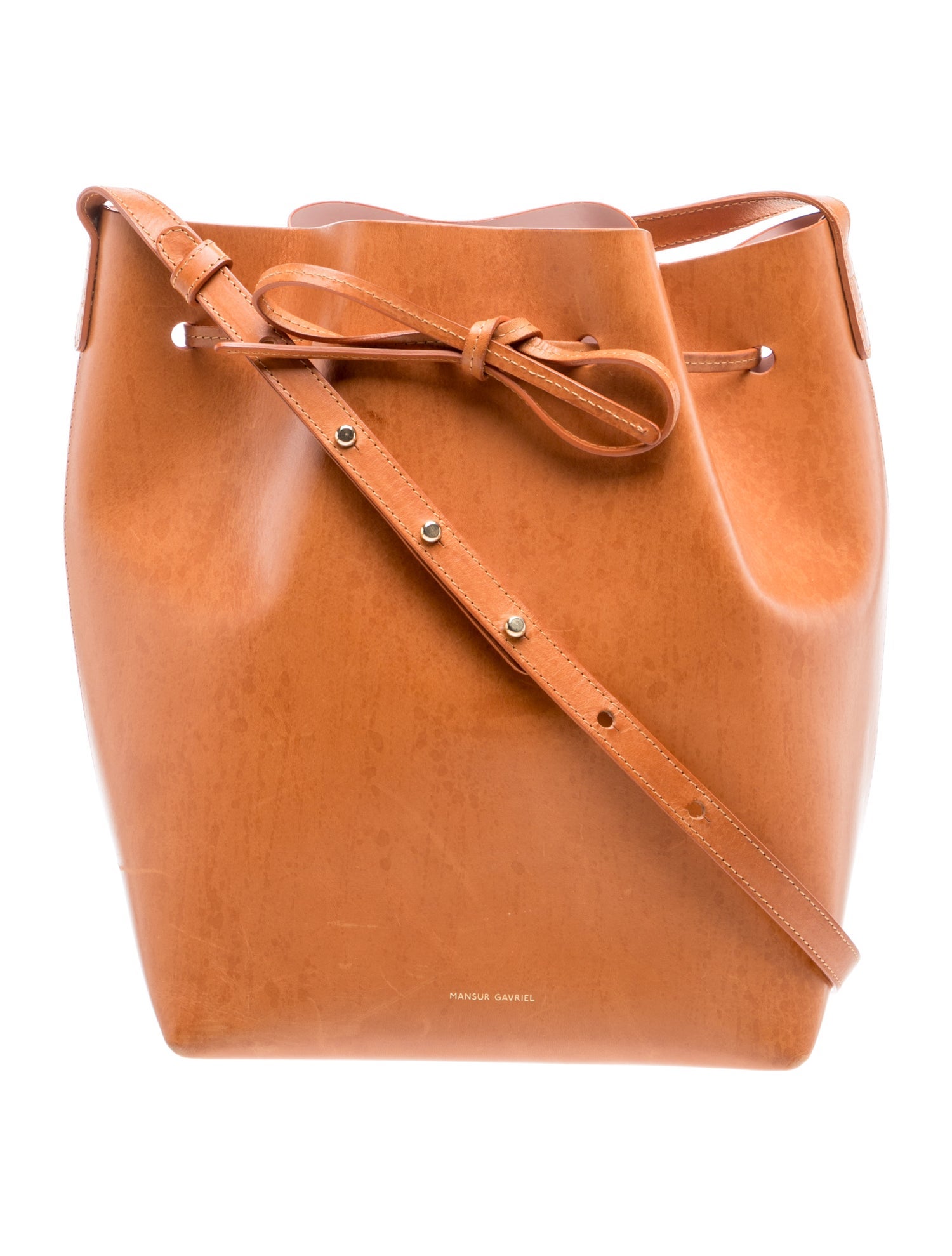 Leather Bucket Bag