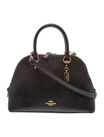 Saffiano Leather Top Handle Bag