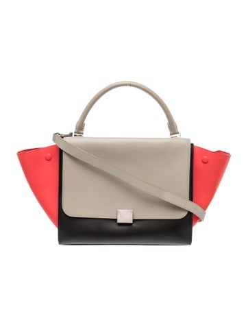 Celine Leather Trapeze Small