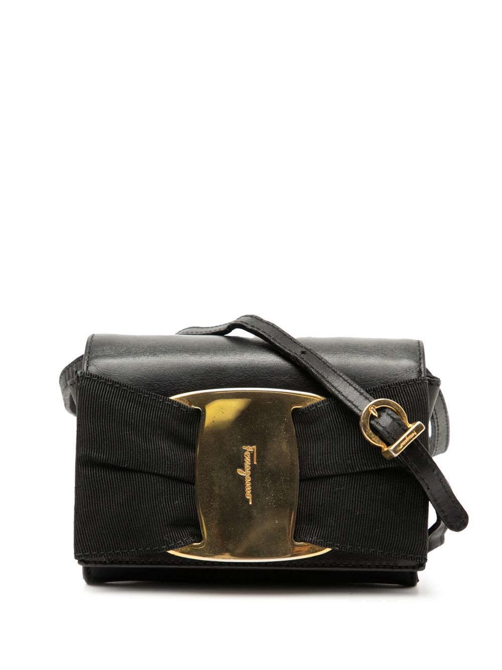 Ferragamo 2000-2025 Mini Leather Vara Bow crossbody bag