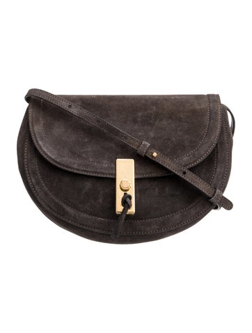 Suede Crossbody Bag