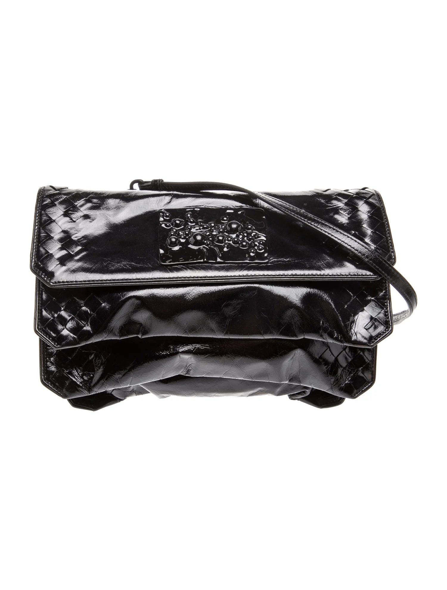 Intrecciato Crossbody Bag Vintage