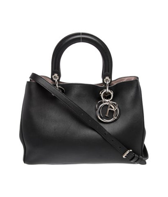 Dior Dior Leather Top Handle Bag