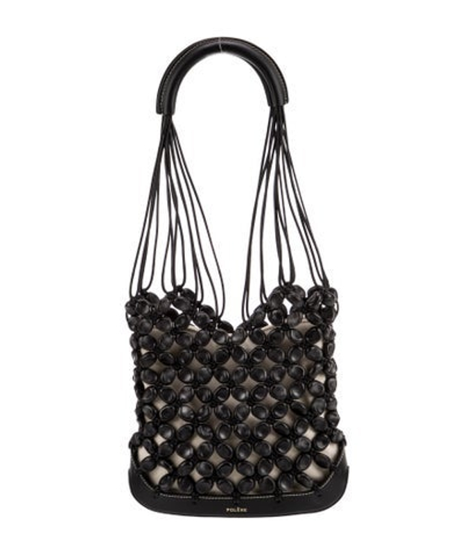 Polene Leather Shoulder Bag