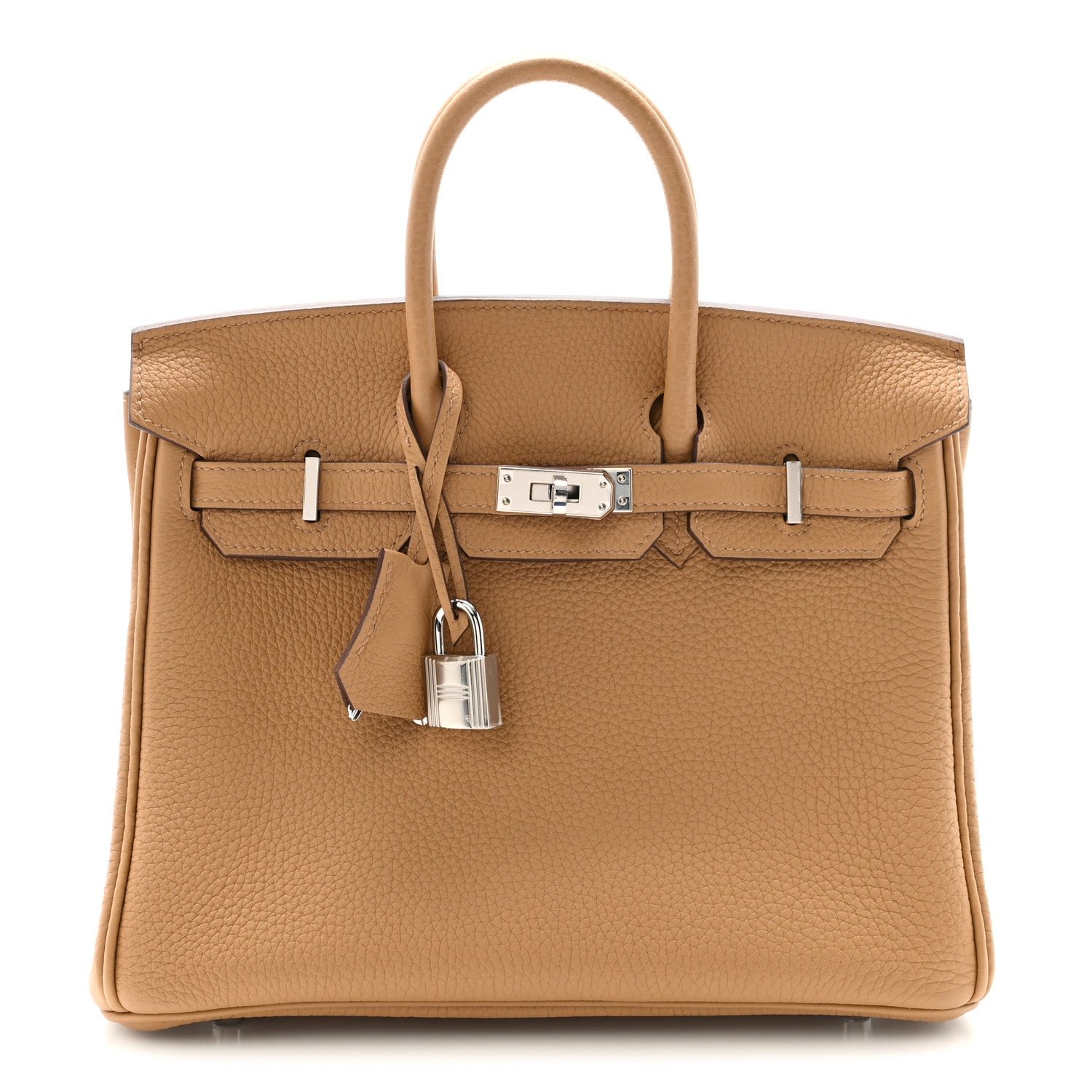 Hermes Togo Birkin 25 Biscuit