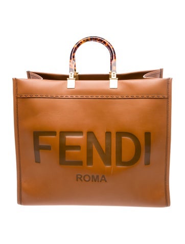 Fendi Leather Sunshine Large
