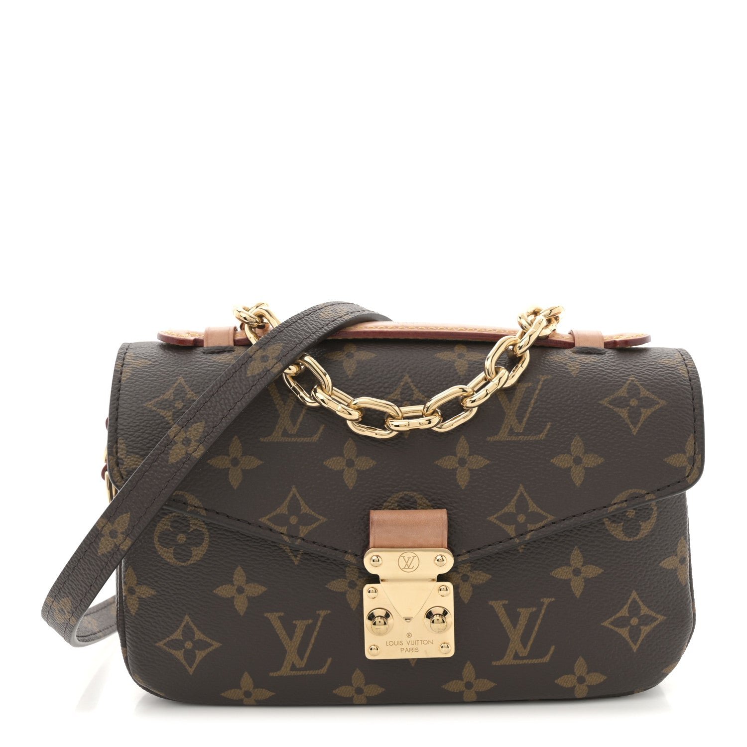 Louis Vuitton Monogram Pochette Metis East West