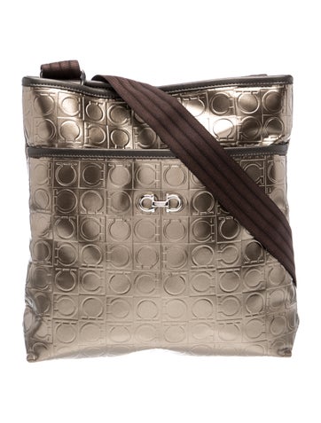 Ferragamo Patent Leather Crossbody Bag