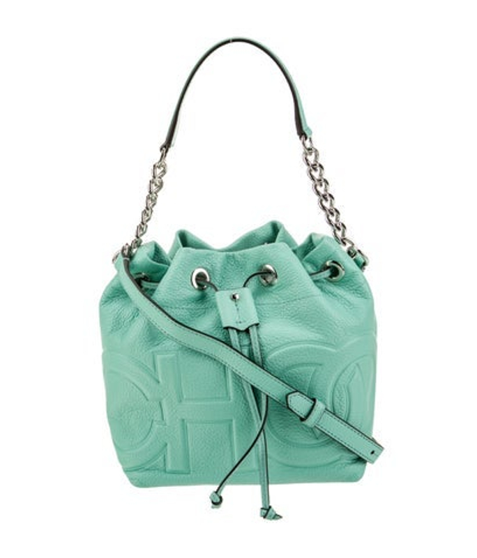 Jimmy Choo Choo Leather Bucket Bag