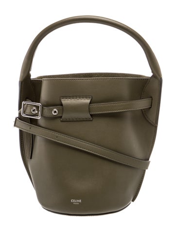 Leather Big Bag Bucket Nano