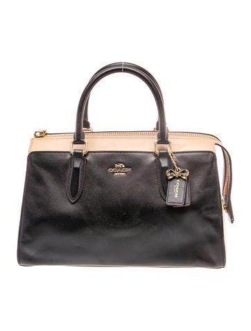 Leather Top Handle Bag