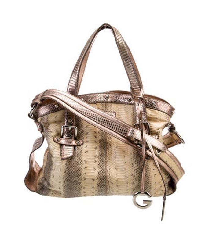 Dolce & Gabbana Gabbana Python Top Handle Bag