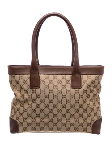 GG Canvas Tote Vintage